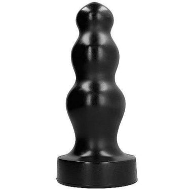 Plug Anale All Black Variabile in PVC – Stimolazione e Comfort